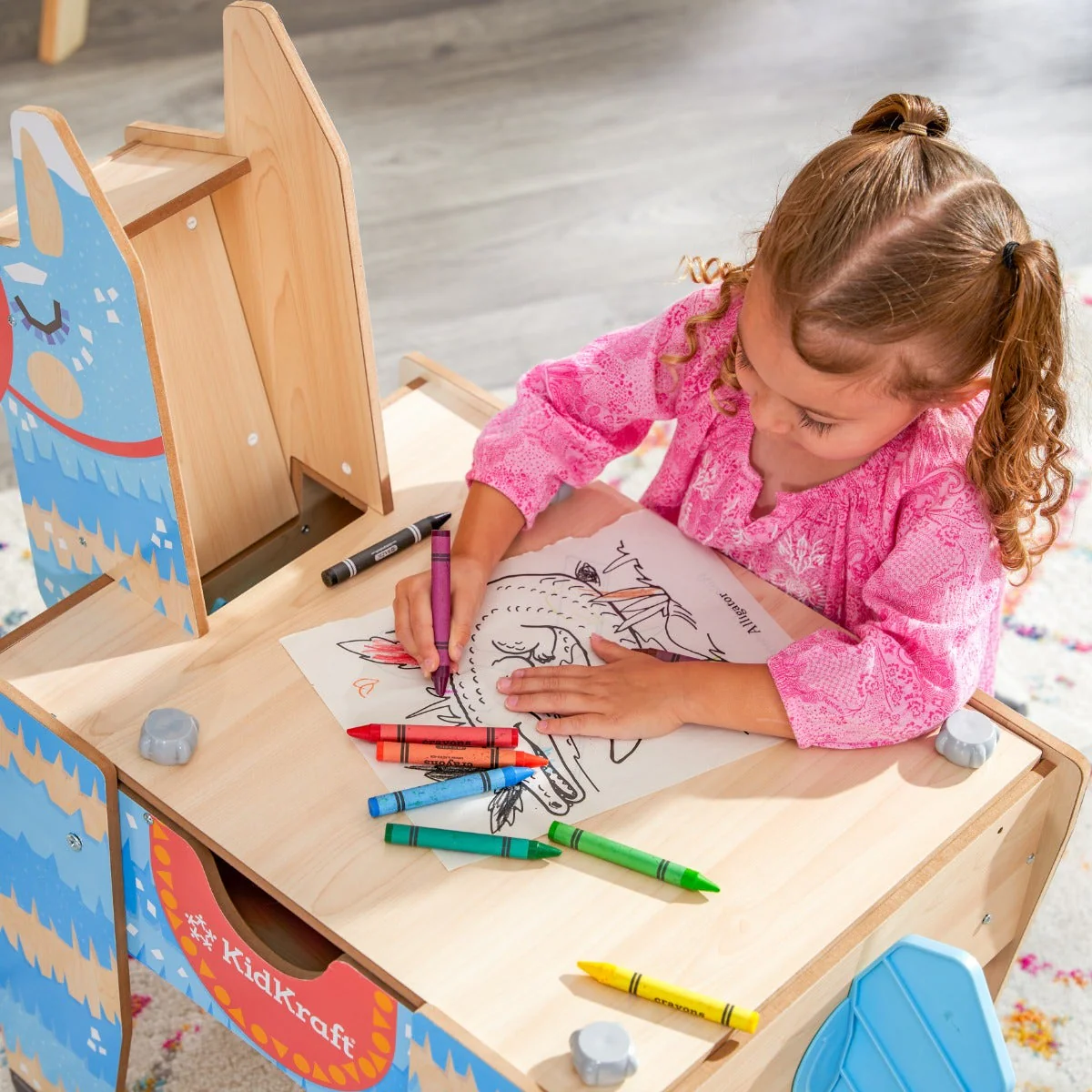 Llama Piñata Building Bricks Table - Image 9