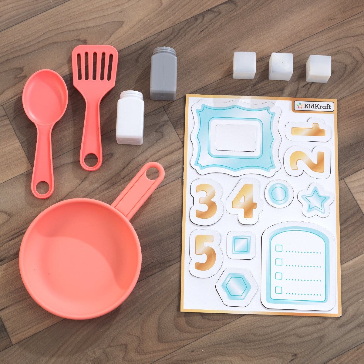Mosaic Magnetic Coral Play Kitchen - Image 12