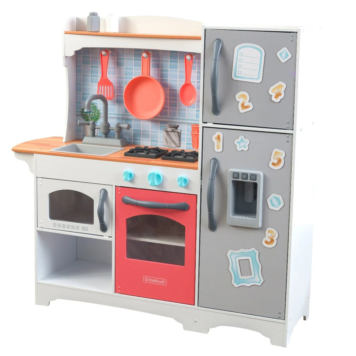 Mosaic Magnetic Coral Play Kitchen - Image 13