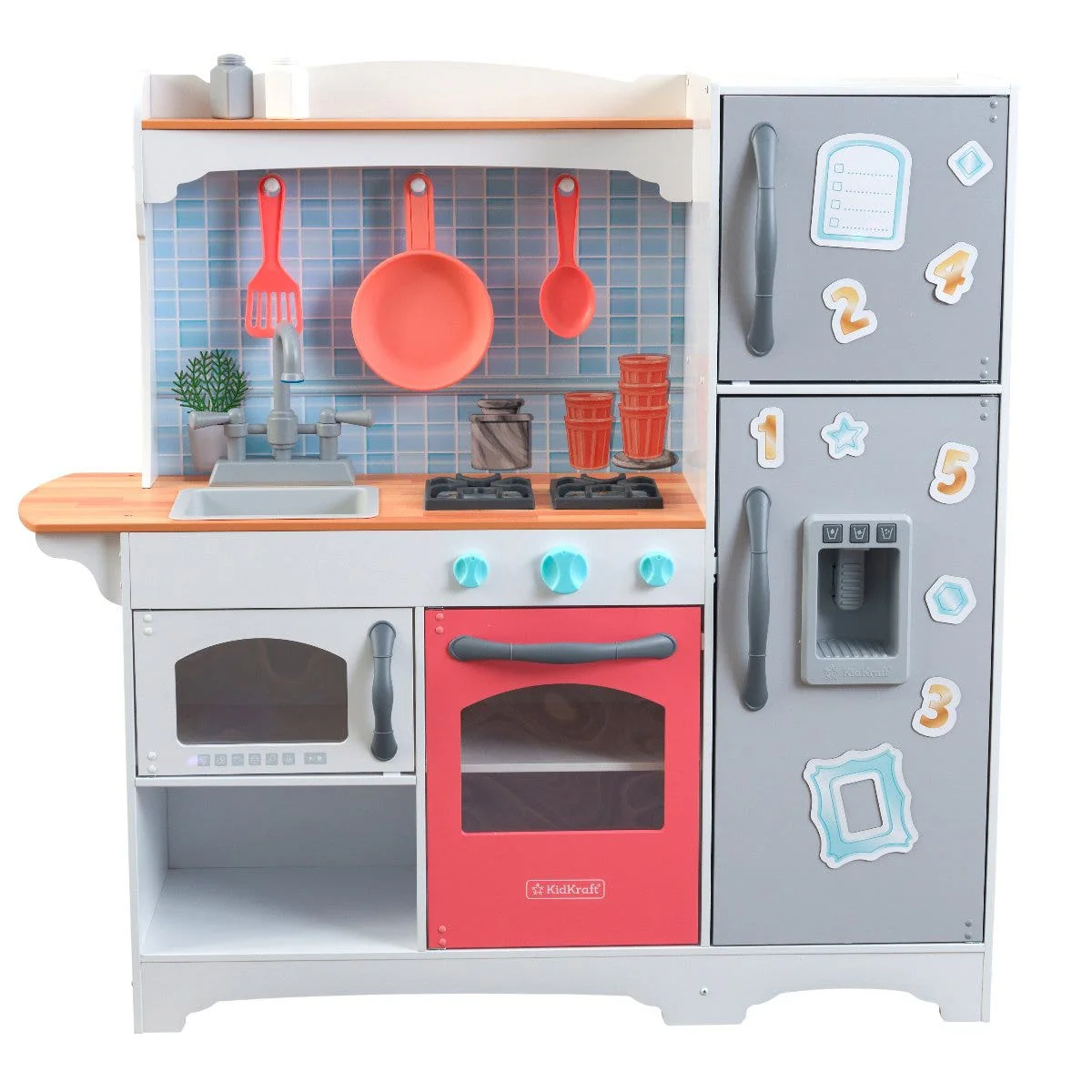 Mosaic Magnetic Coral Play Kitchen - Image 14