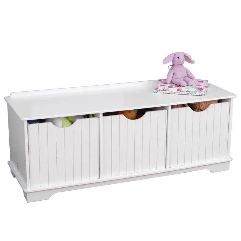 Nantucket Storage Bench - White - Image 5