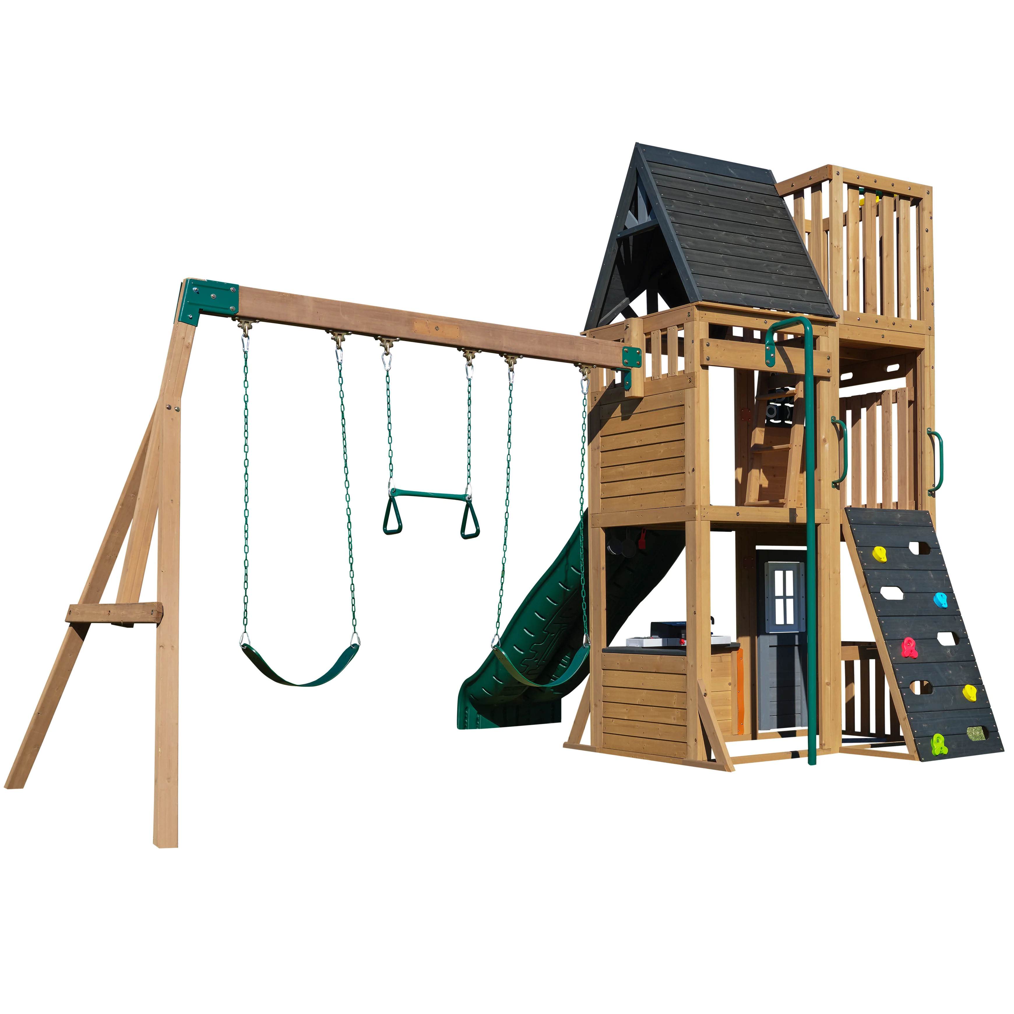 Parkwood Post Swing Set - Installation Available (Assembly) - Image 13