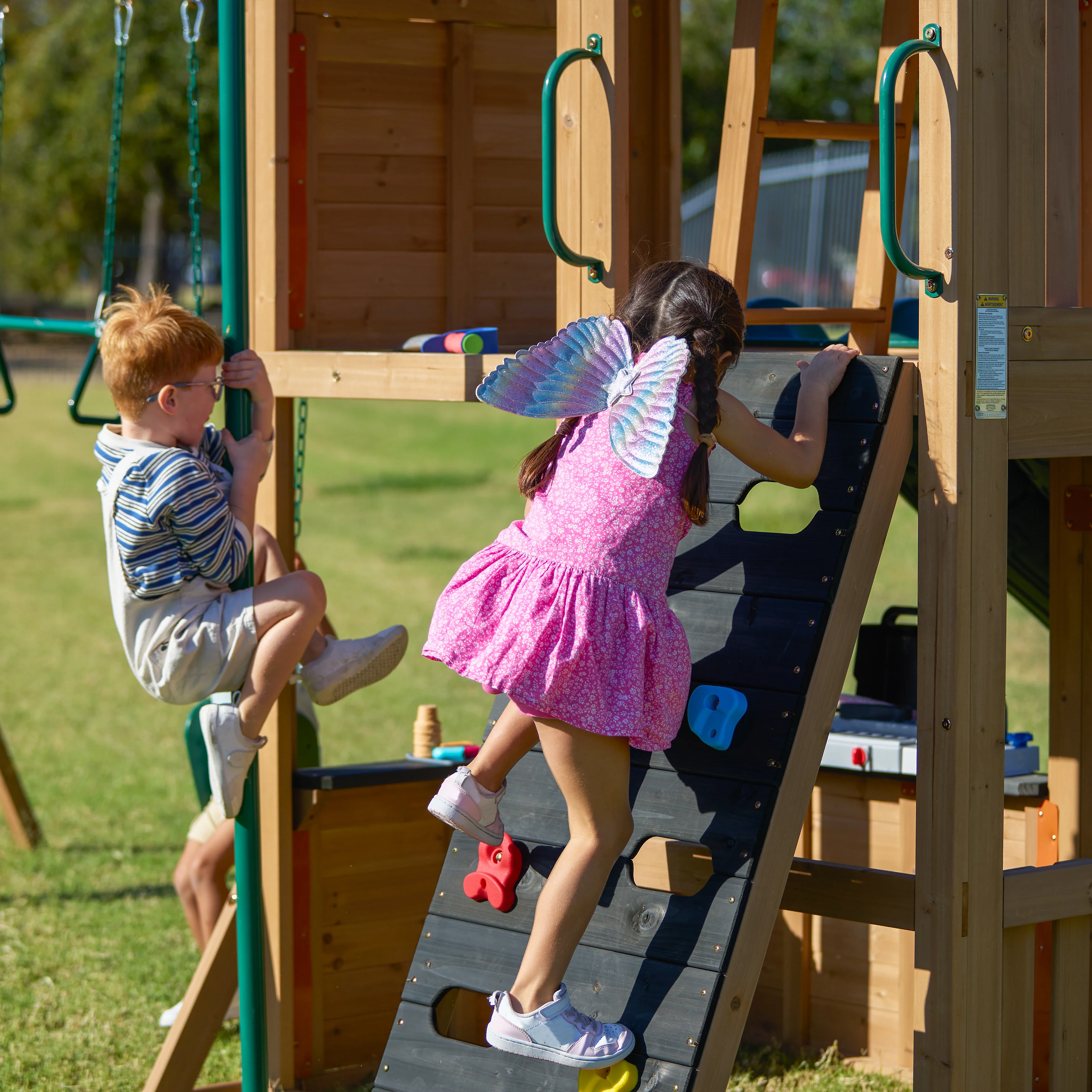 Parkwood Post Swing Set - Installation Available (Assembly) - Image 3