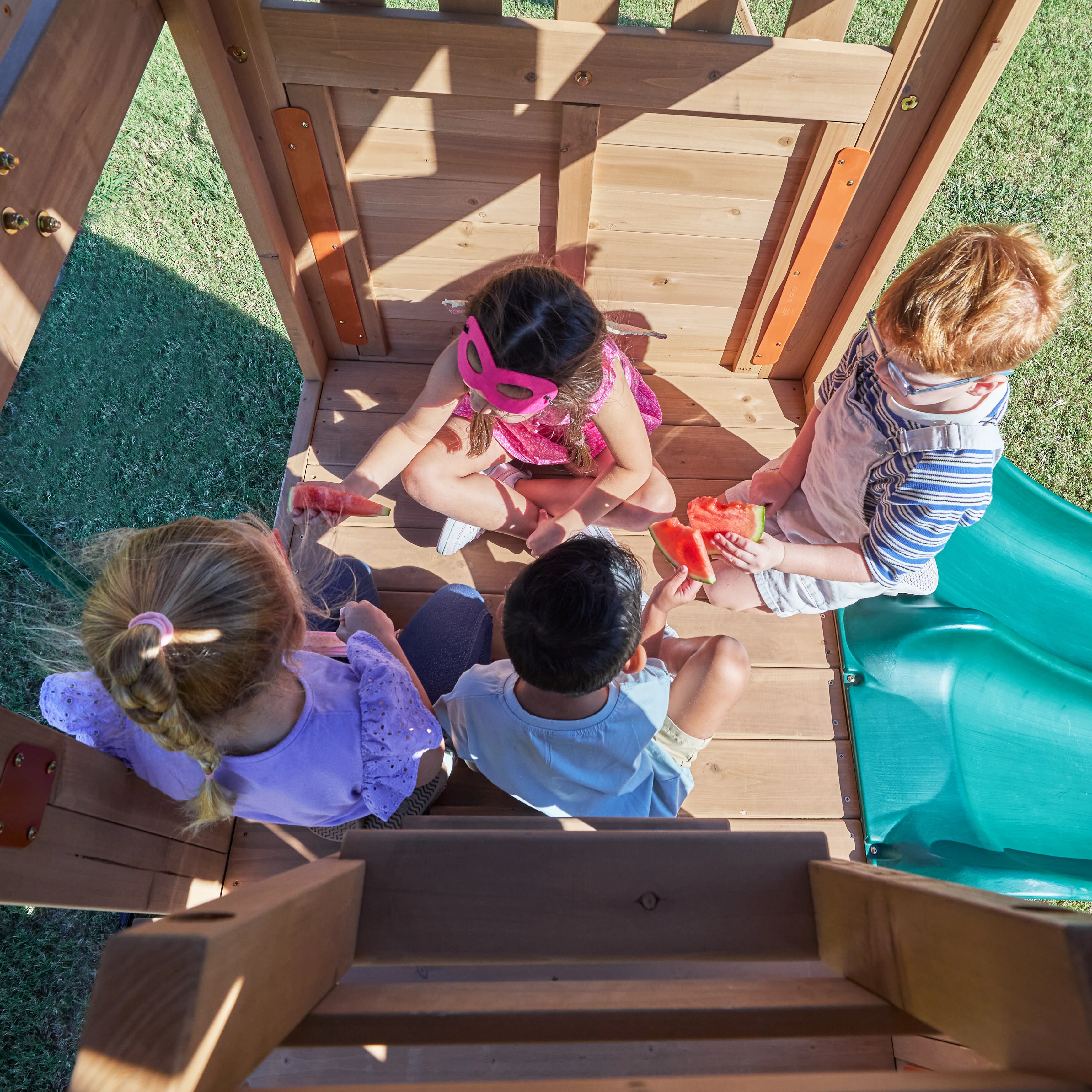 Parkwood Post Swing Set - Installation Available (Assembly) - Image 7