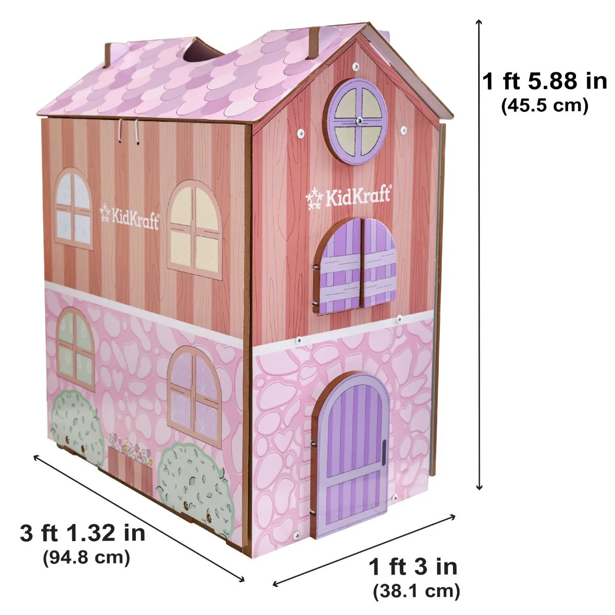Play & Store Cottage Dollhouse - Image 15