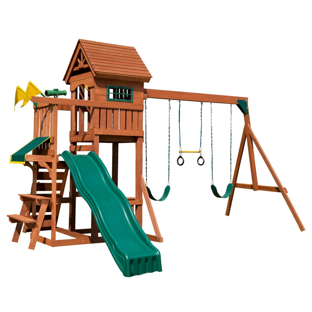 Playful Palace Swing Set by Swing-N-Slide - Image 14
