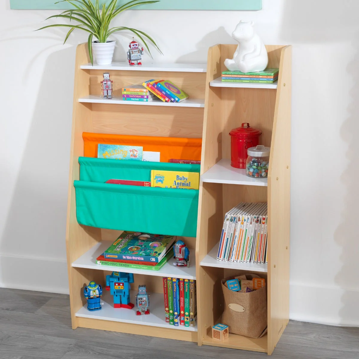 Pocket Storage Bookshelf - Natural - Image 10