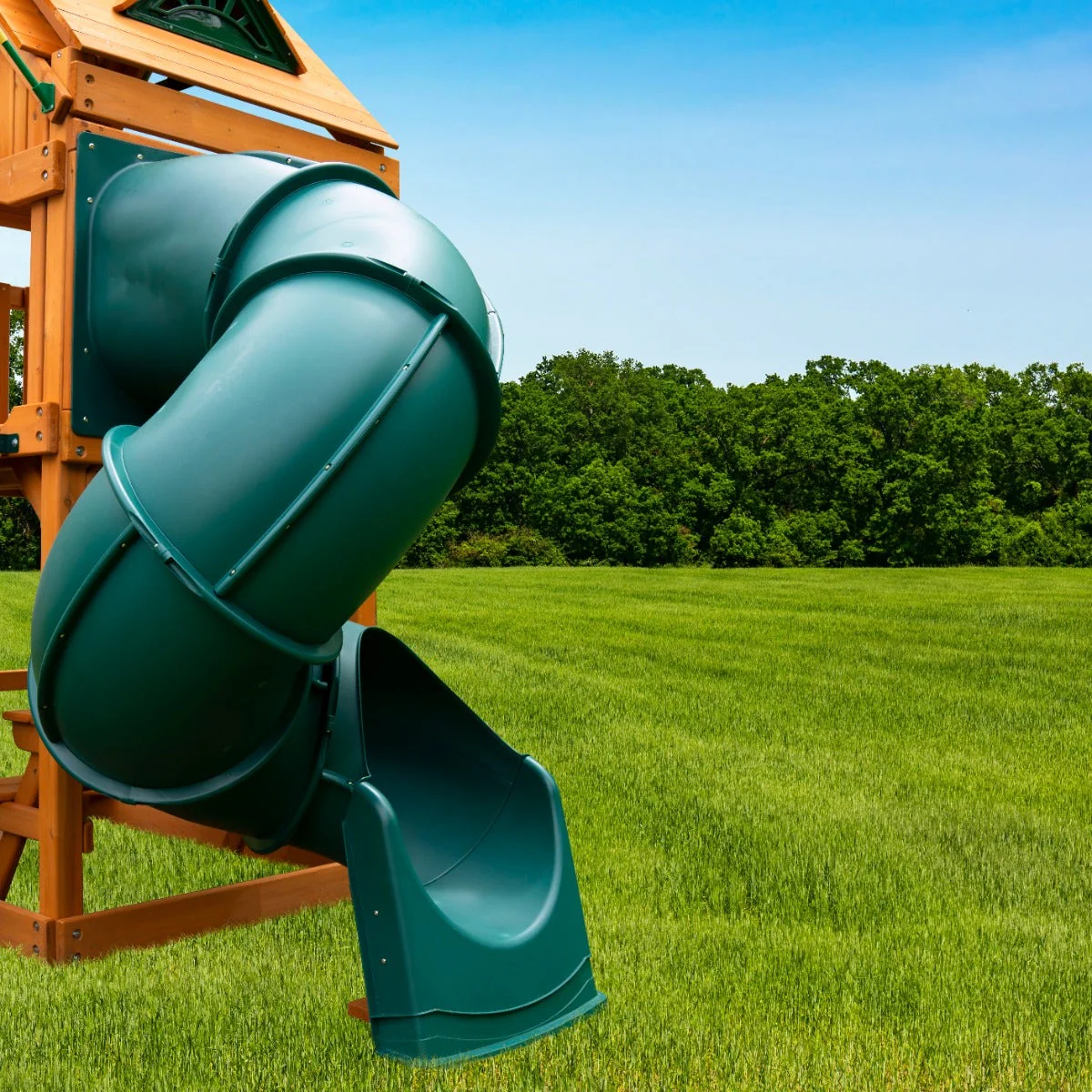 Quick Connect Tube Slide by Swing-N-Slide- Green