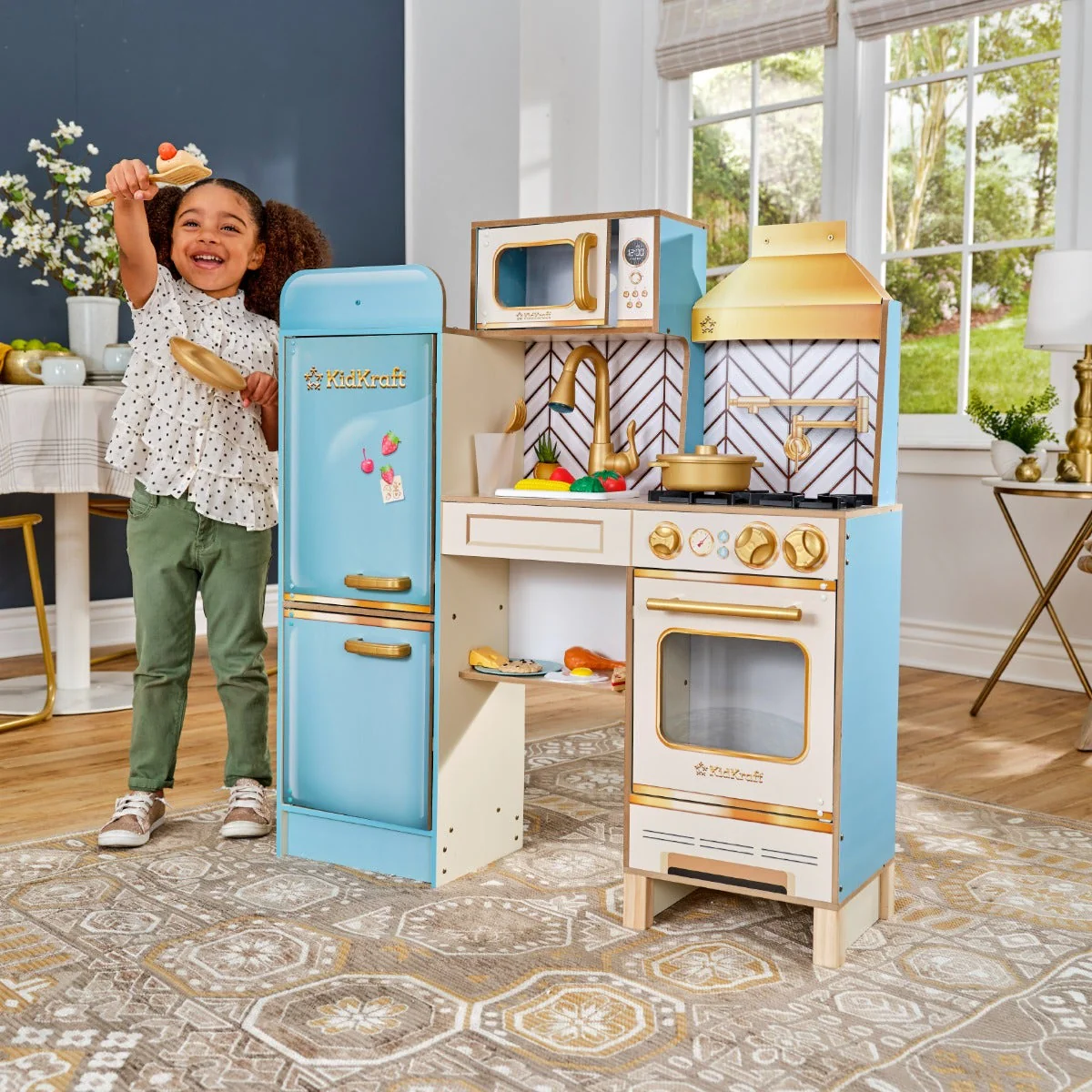 Retro Cool Play Kitchen - Image 3
