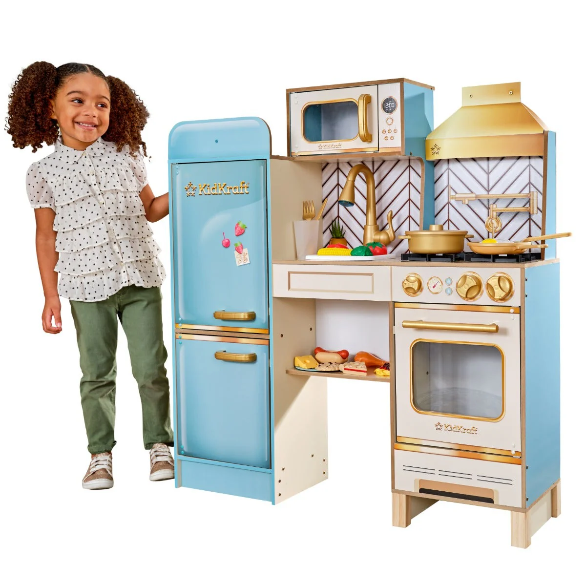 Retro Cool Play Kitchen - Image 9