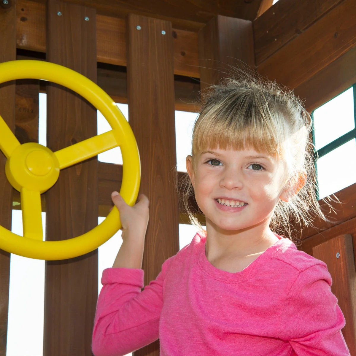 Sky Loft Turbo Tube Wooden Swing Set by Swing-N-Slide - Installation Available (Assembly) - Image 8