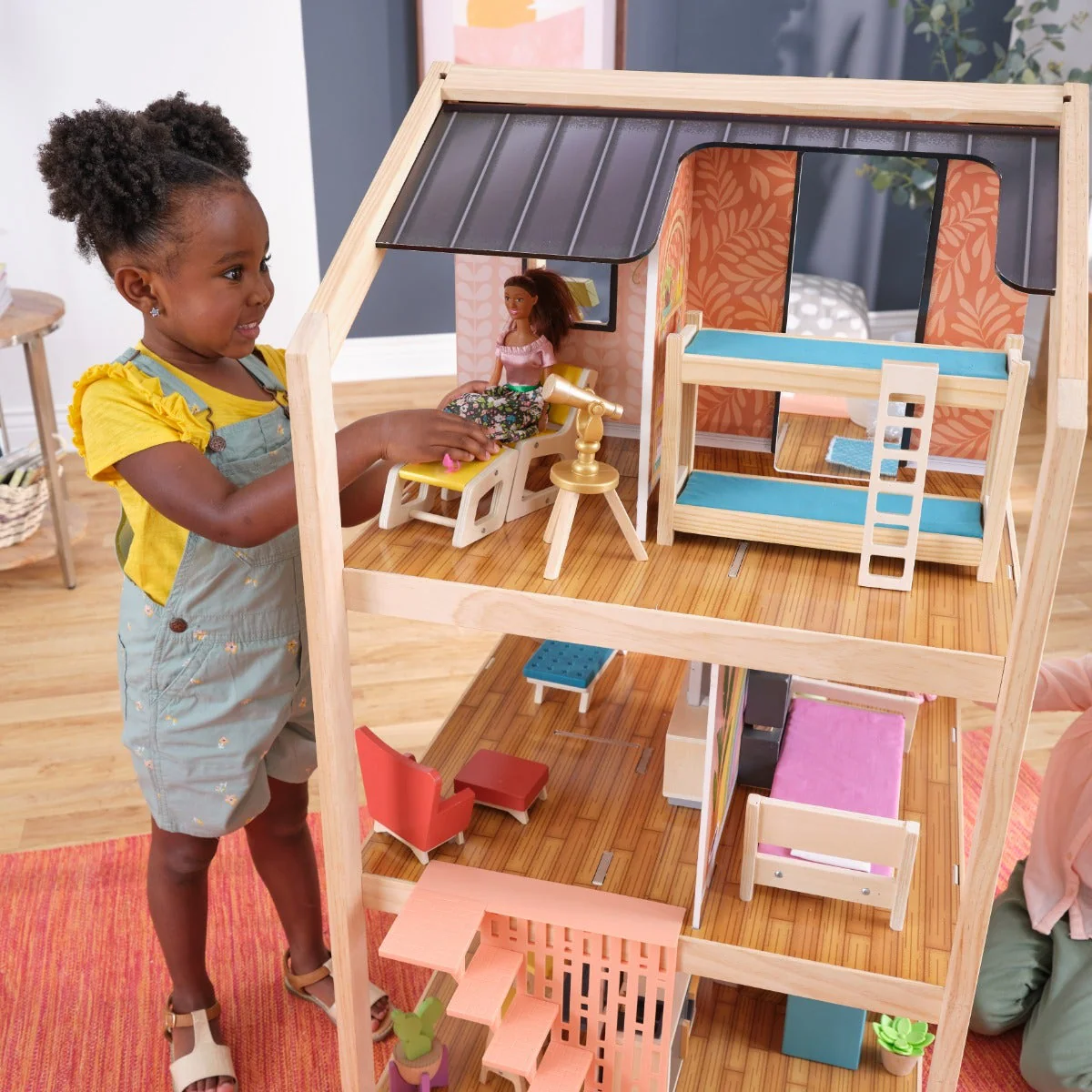 So Stylish Mansion Dollhouse - Boho Naturals - Image 10