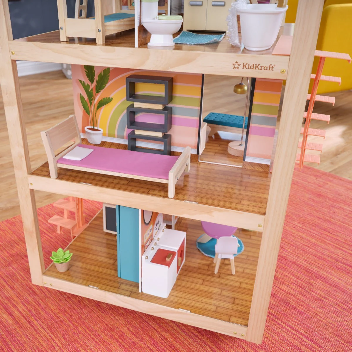 So Stylish Mansion Dollhouse - Boho Naturals - Image 12