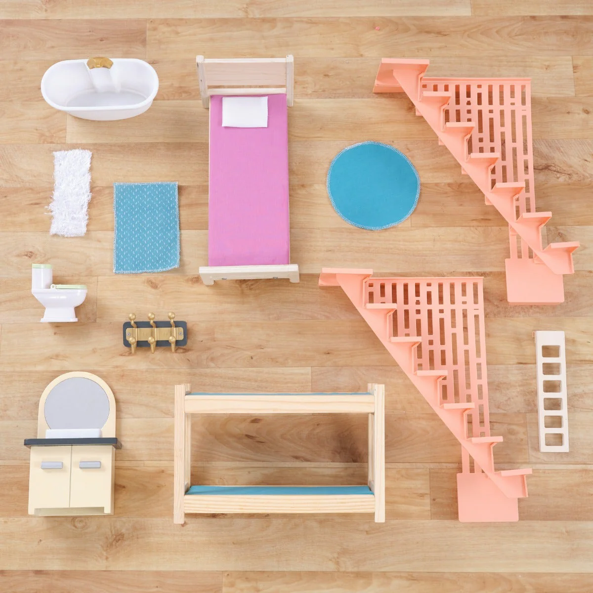 So Stylish Mansion Dollhouse - Boho Naturals - Image 15