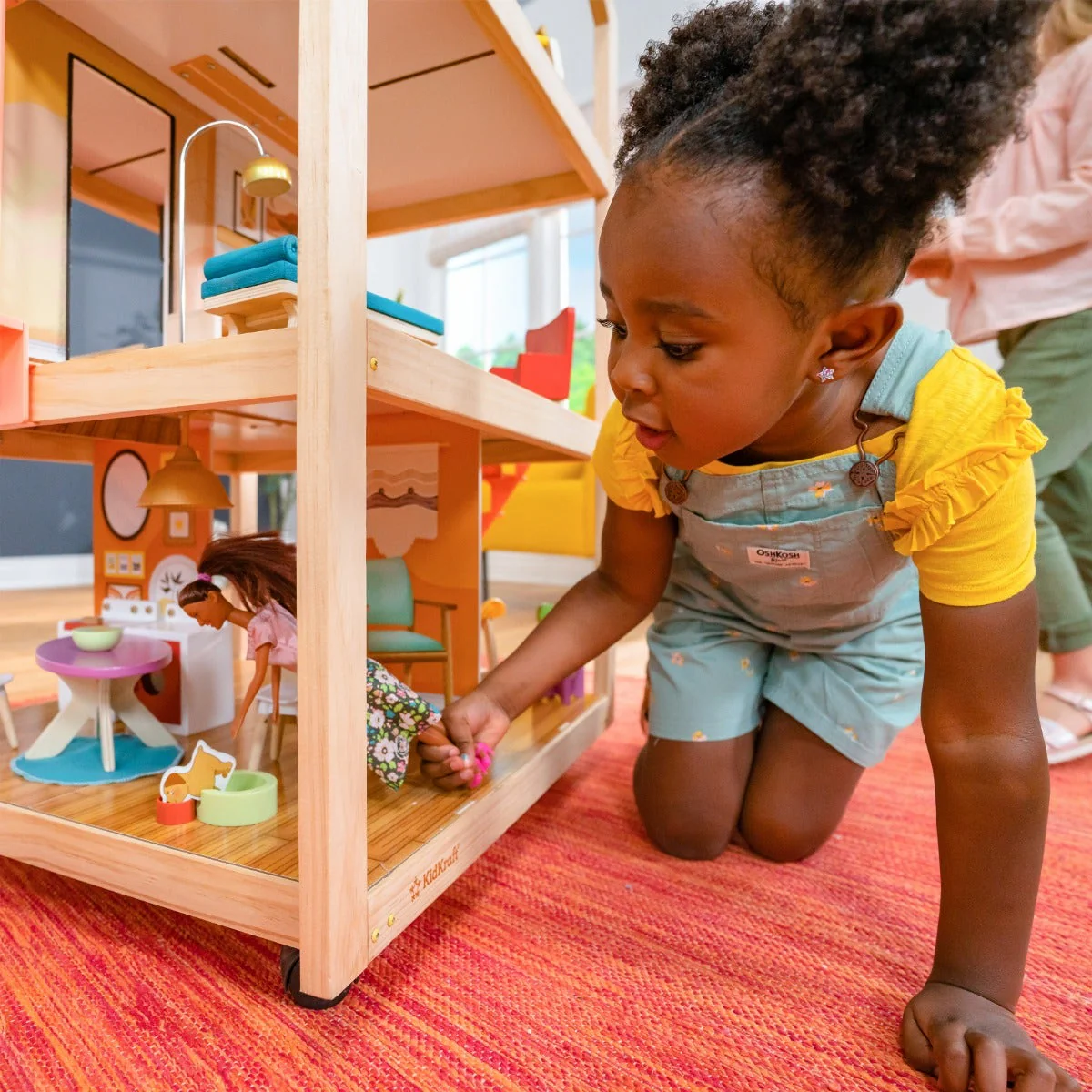 So Stylish Mansion Dollhouse - Boho Naturals - Image 4