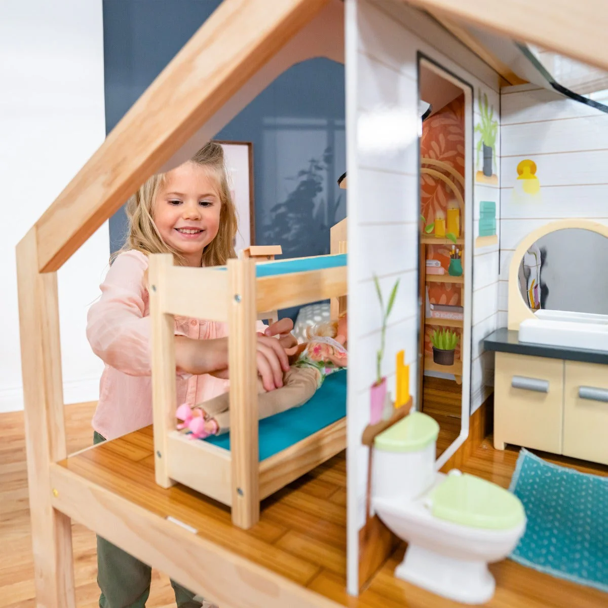 So Stylish Mansion Dollhouse - Boho Naturals - Image 5