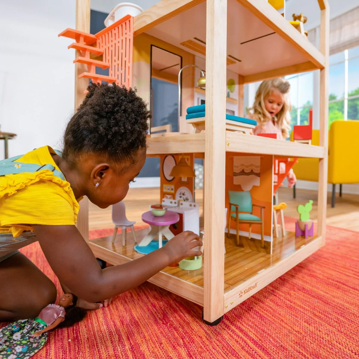 So Stylish Mansion Dollhouse - Boho Naturals - Image 6