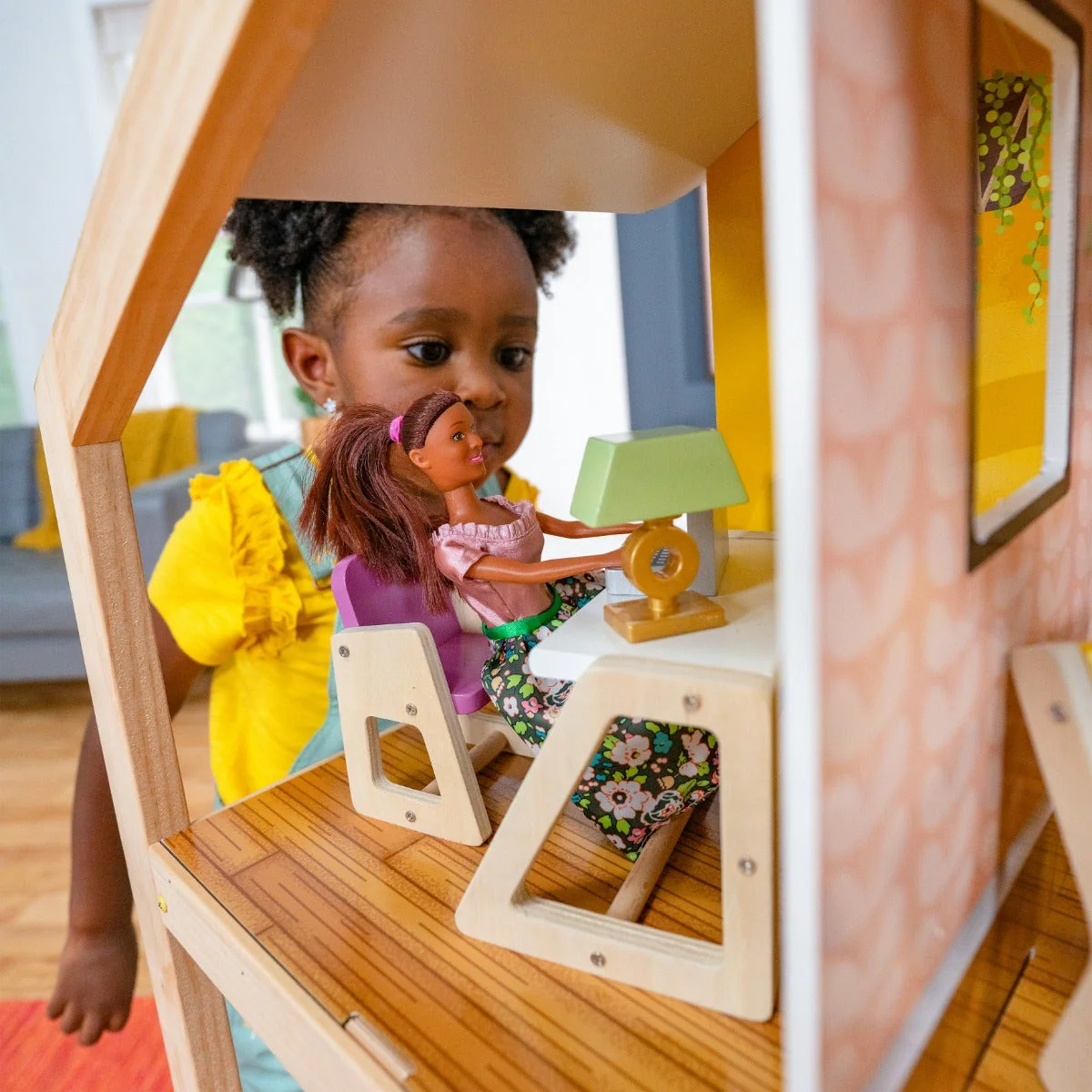So Stylish Mansion Dollhouse - Boho Naturals - Image 8