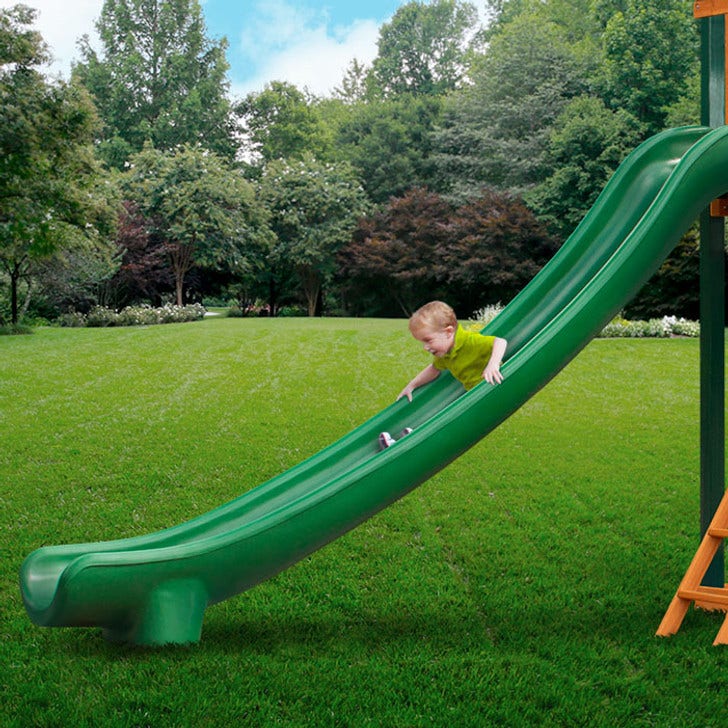 Super Scoop Slide 7' by Swing-N-Slide - Green - Image 3