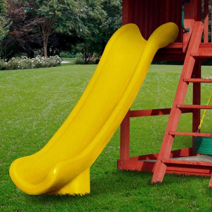 Super Scoop Slide 6' by Swing-N-Slide - Yellow - Image 2