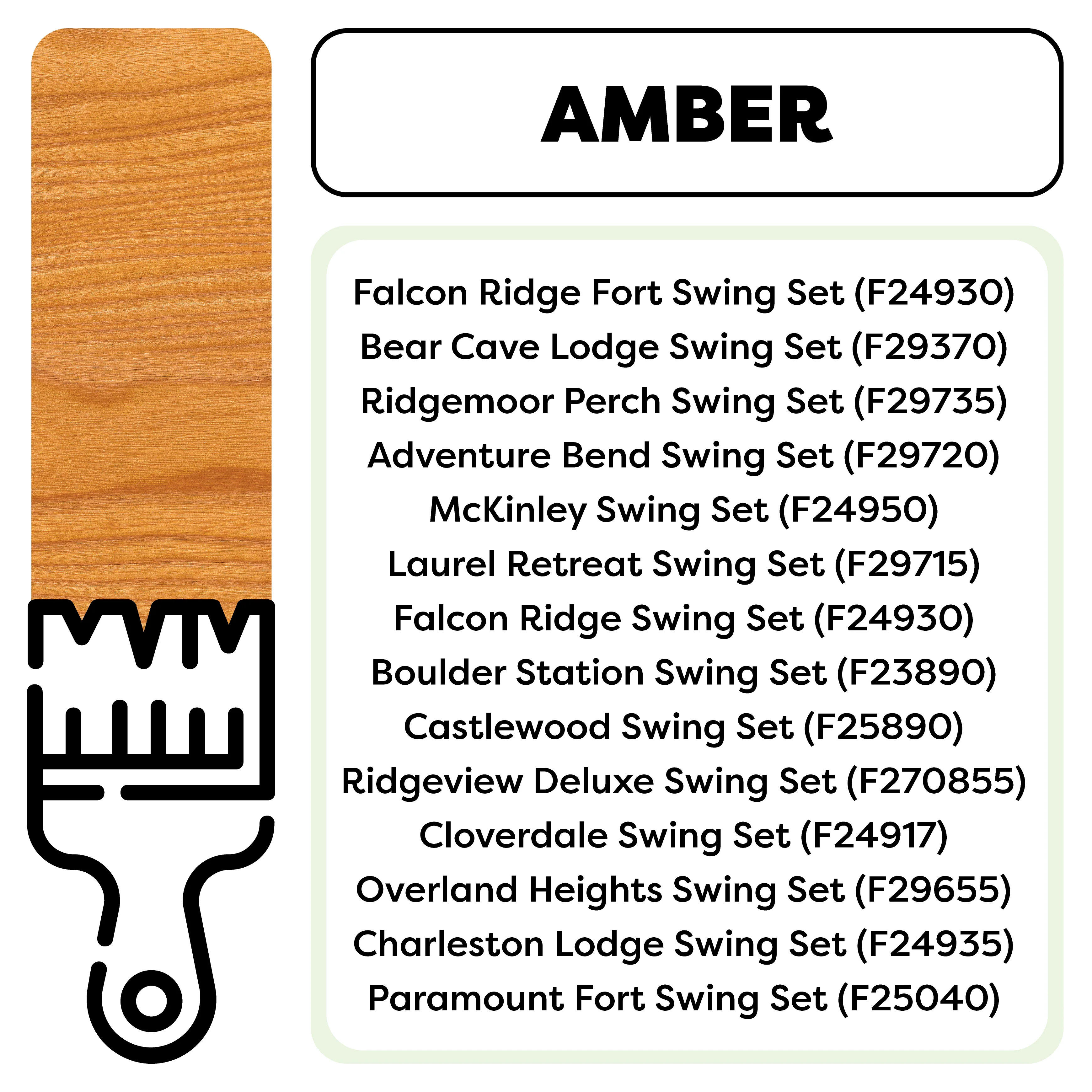 Swing Set/Playhouse Stain/Sealant – Amber (1 Gallon) - Image 3