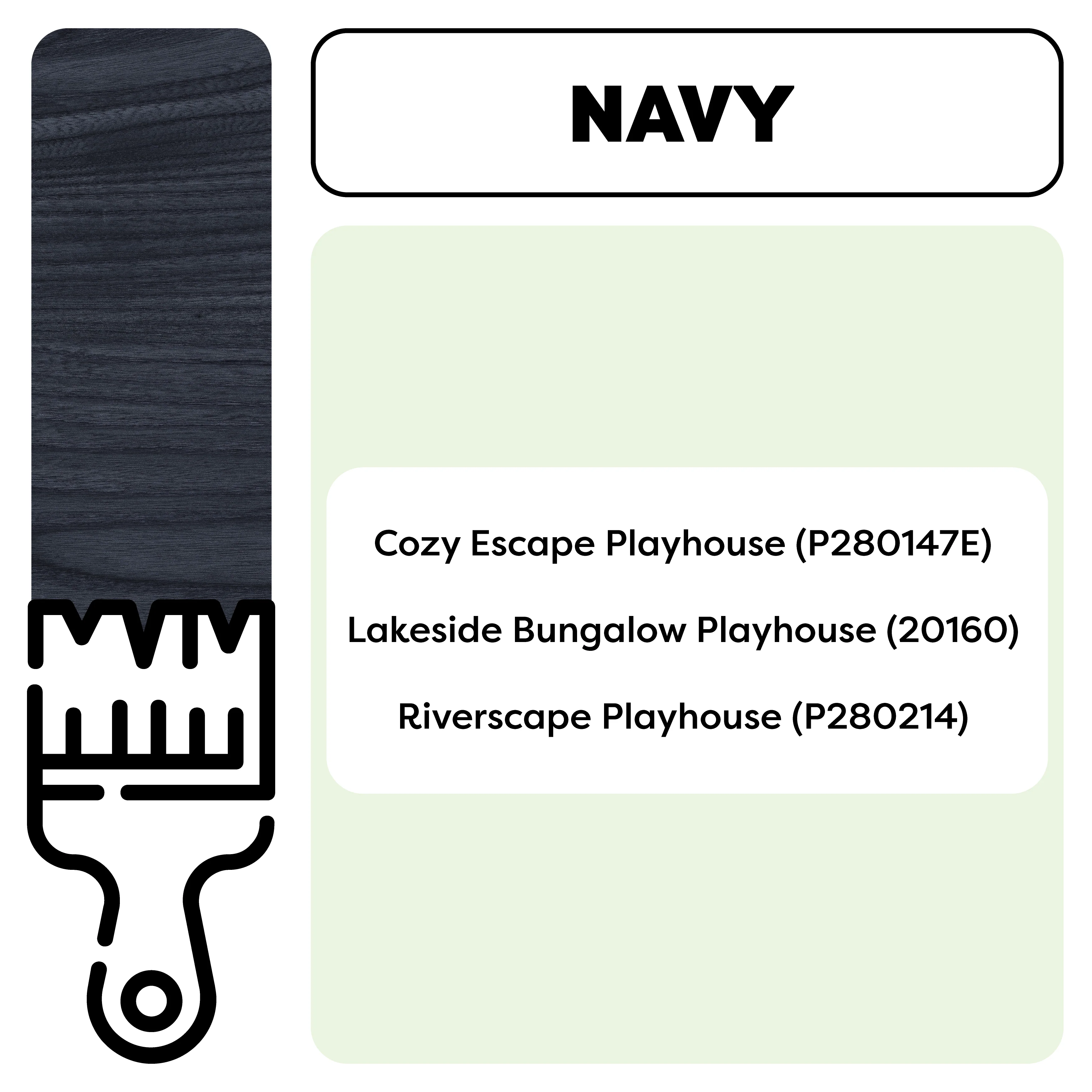 Swing Set/Playhouse Stain/Sealant – Navy (1 Gallon) - Image 3