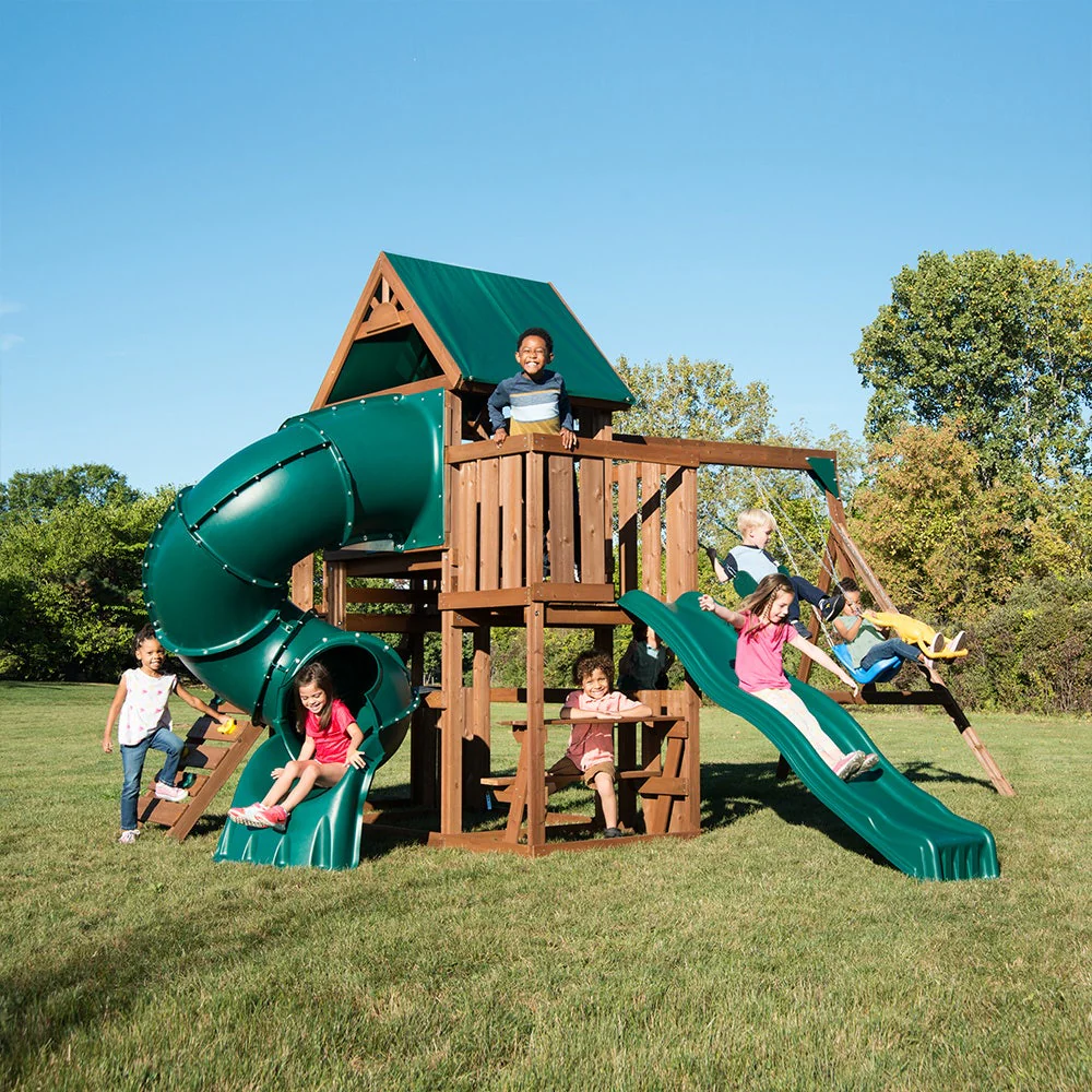 Tellico Terrace Swing Set by Swing-N-Slide
