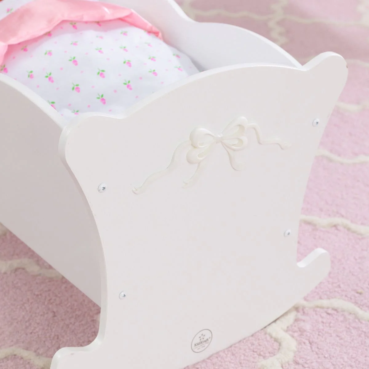 Tiffany Bow Doll Cradle - Image 4