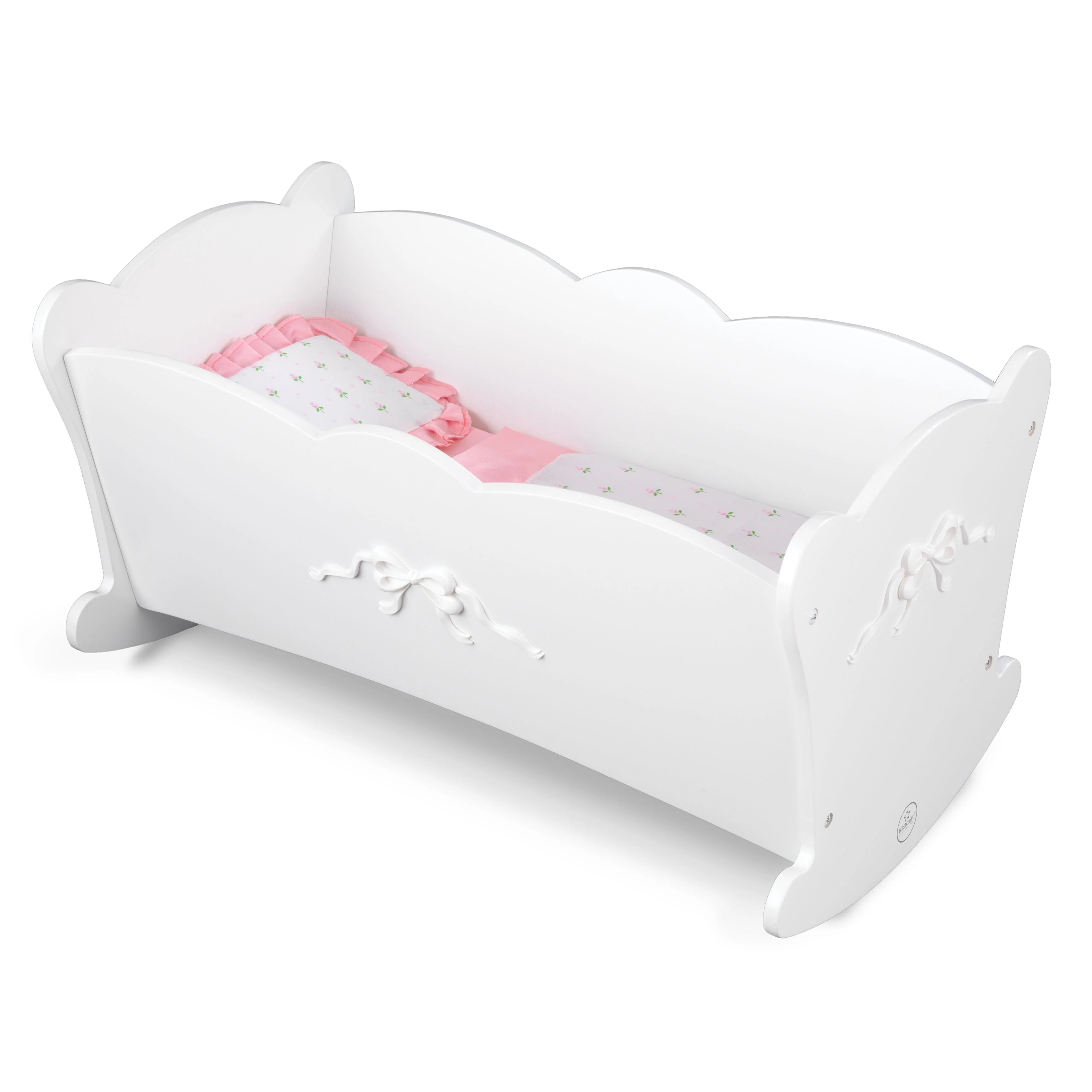 Tiffany Bow Doll Cradle - Image 6