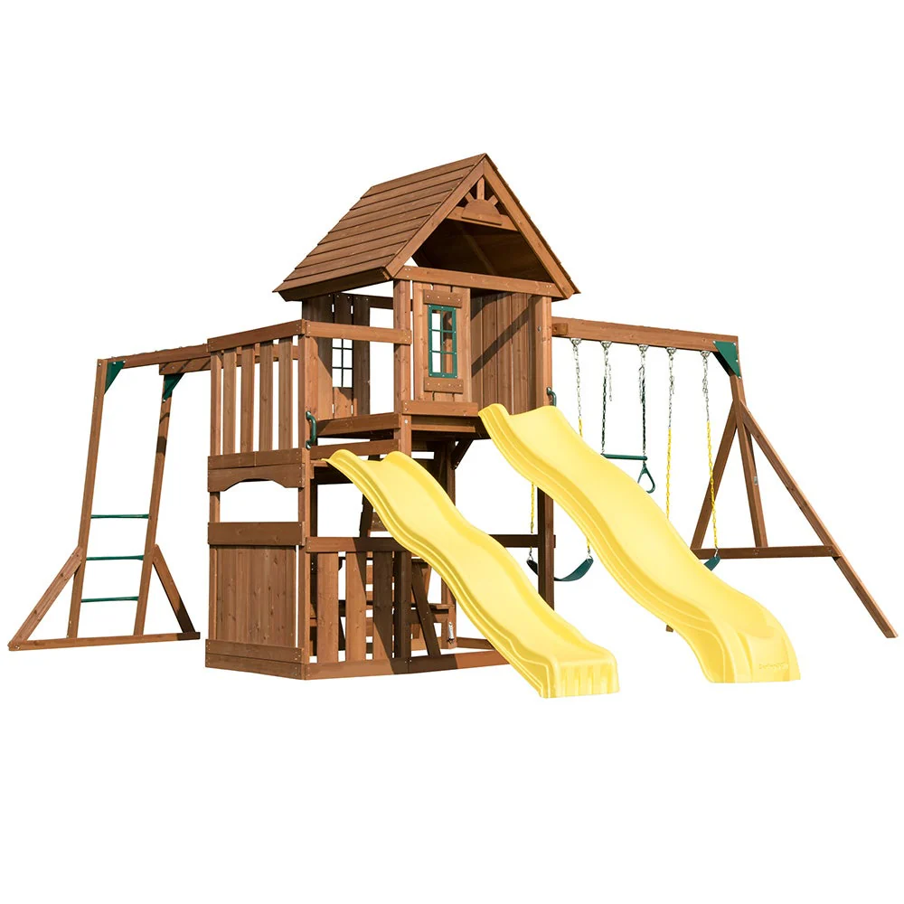 Timberview Swing Set by Swing-N-Slide - Image 13