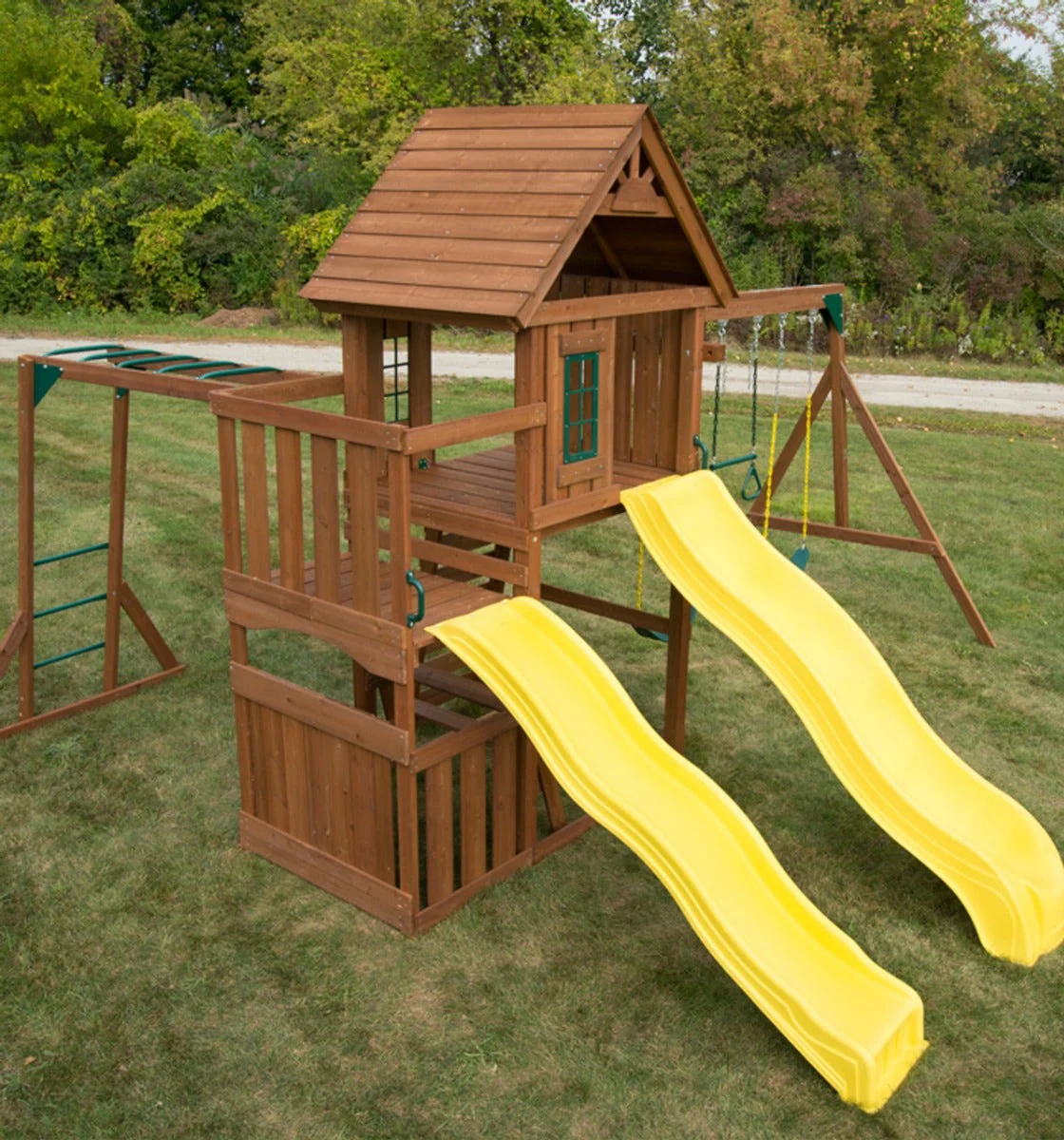 Timberview Swing Set by Swing-N-Slide - Image 3