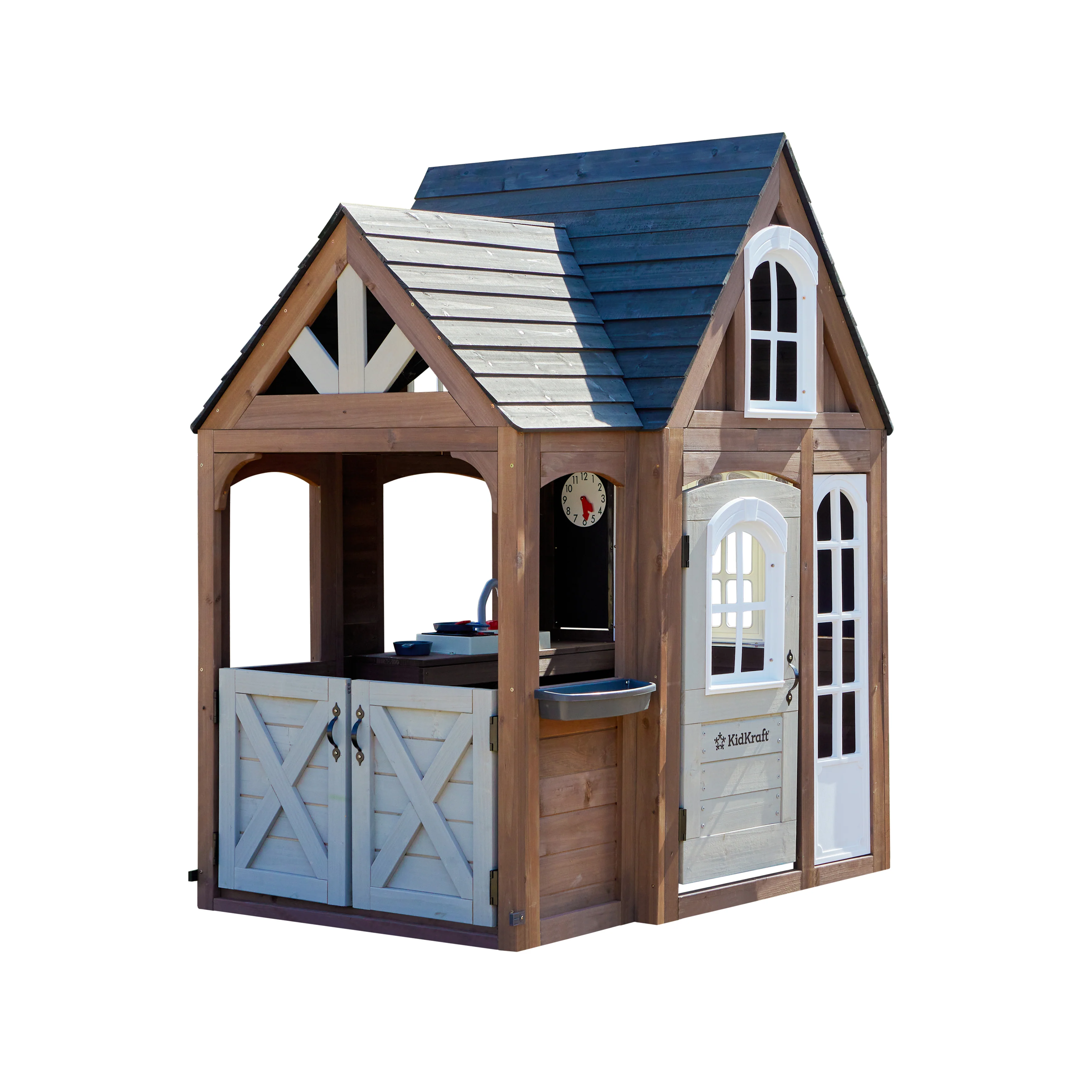 Timberwood Wooden Outdoor Playhouse - Image 12