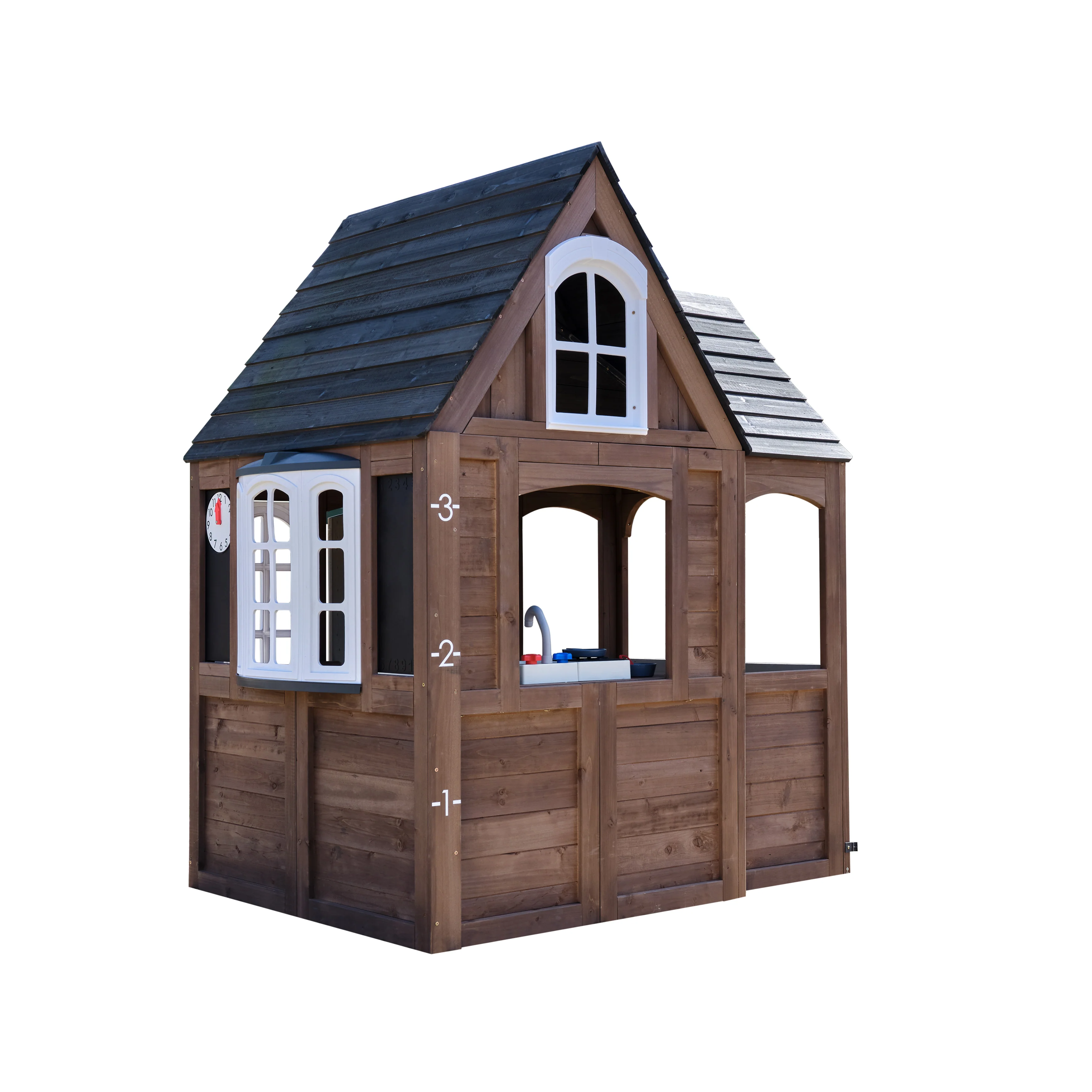 Timberwood Wooden Outdoor Playhouse - Image 16