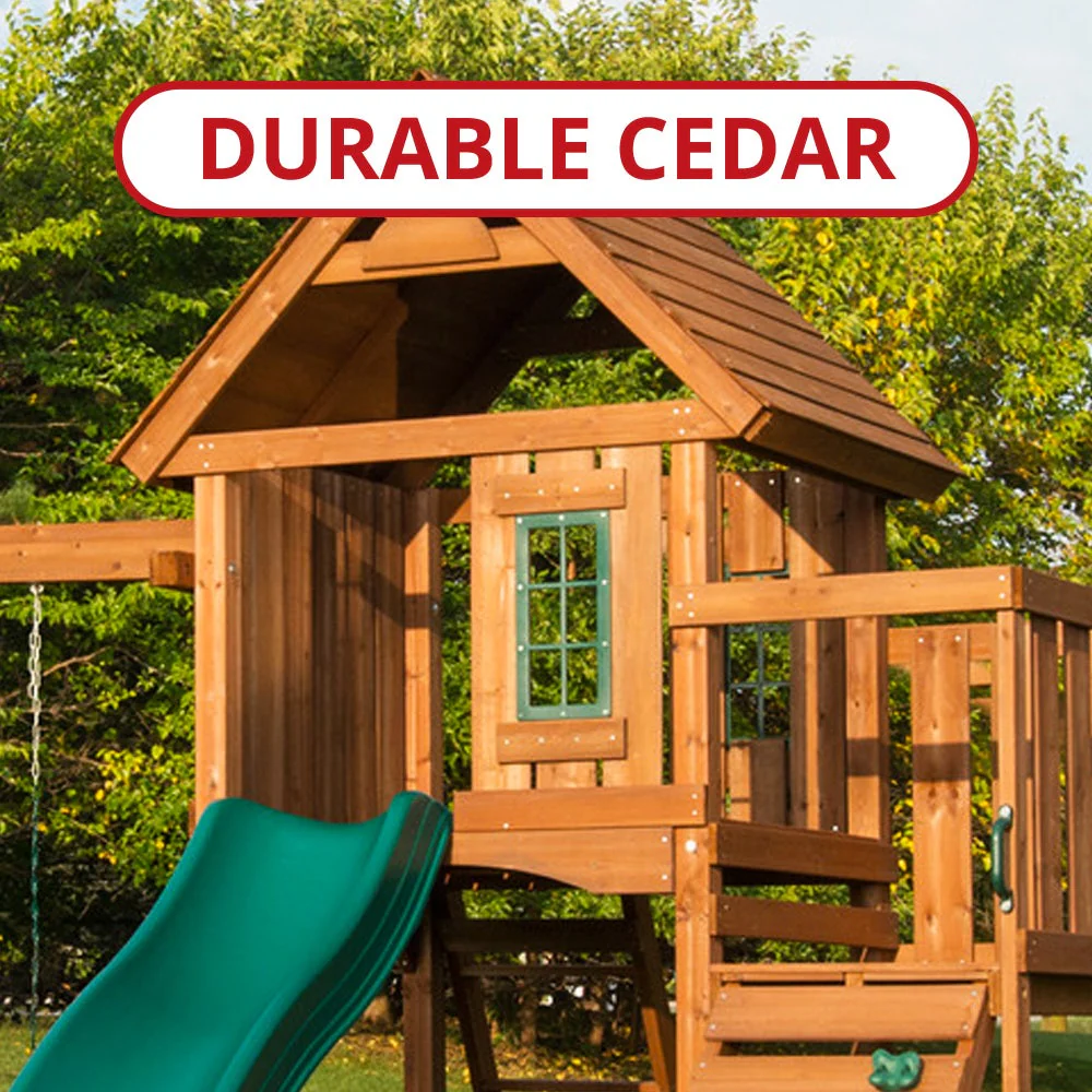 Tioga Fort Swing Set by Swing-N-Slide - Image 5