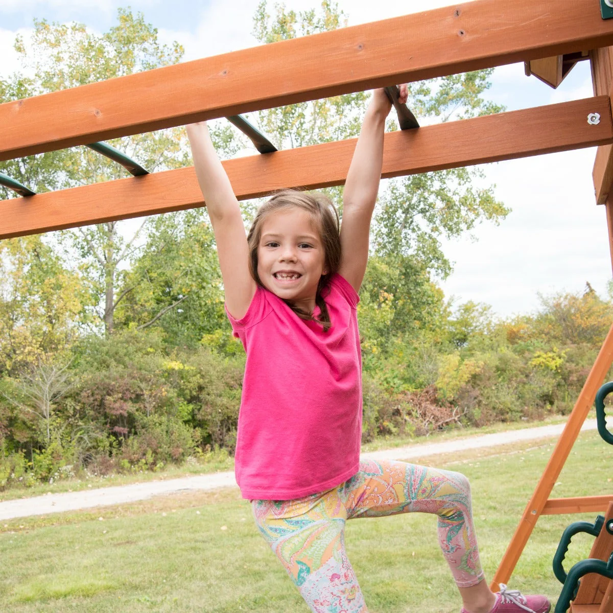 Twin Titan Swing Set with Monkey Bars by Swing-N-Slide - Image 6