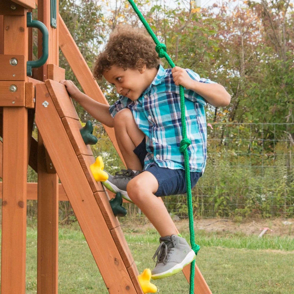 Twin Titan Wooden Swing Set by Swing-N-Slide - Installation Available - Image 6