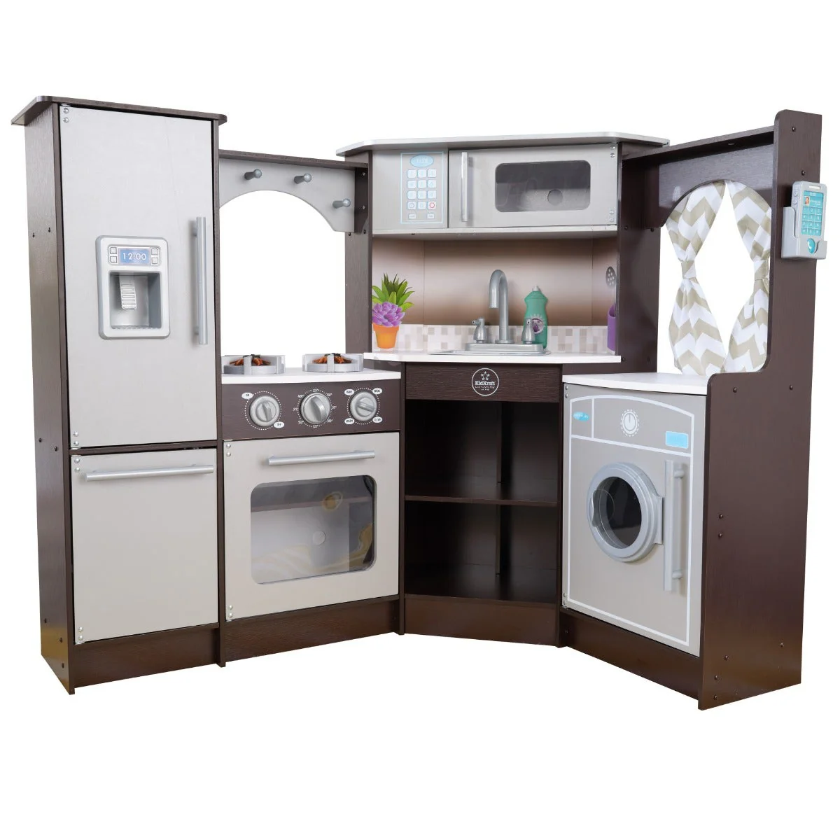 Ultimate Corner Play Kitchen - Espresso - Image 11