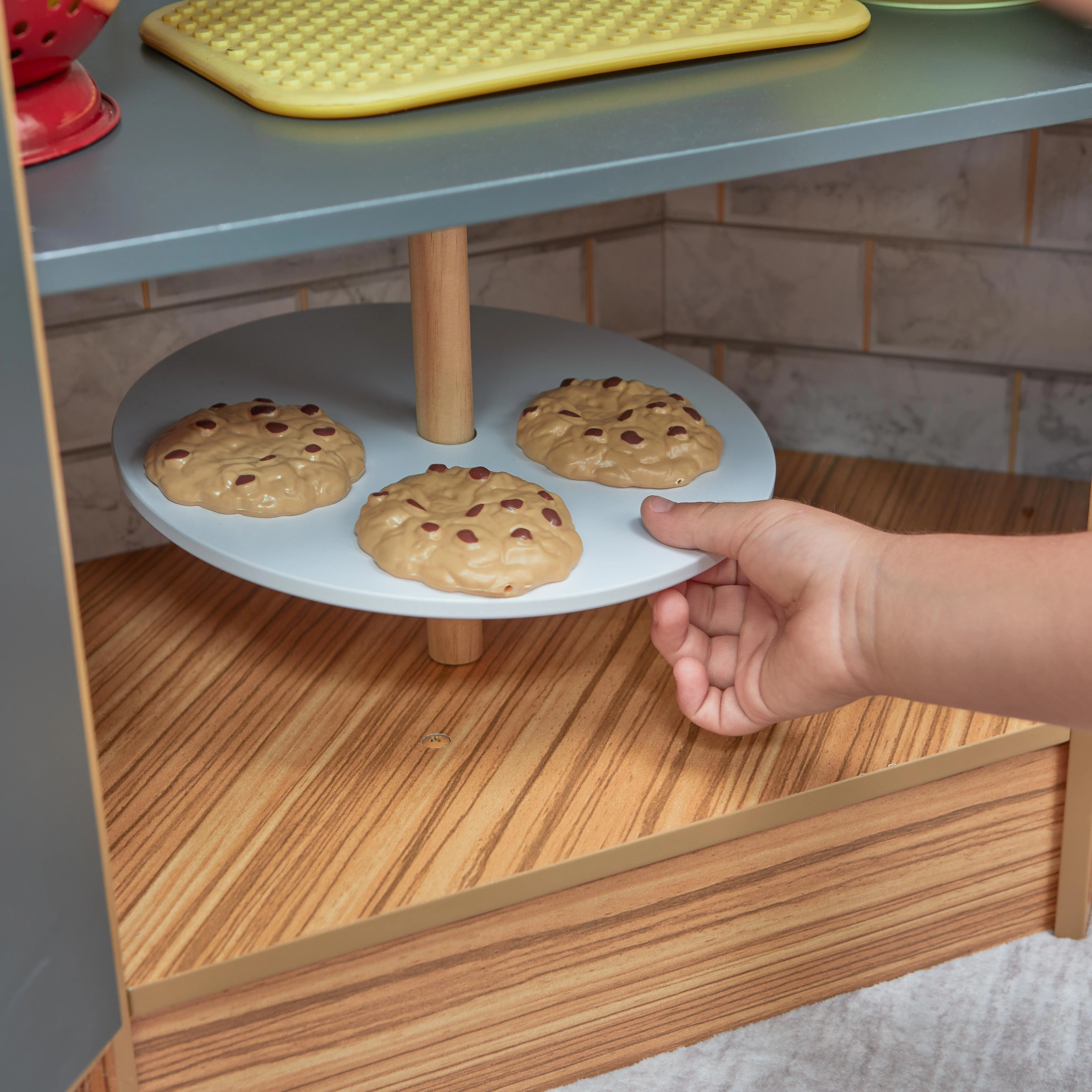 Ultimate Corner Play Kitchen with Lights & Sounds - Natural - Image 7