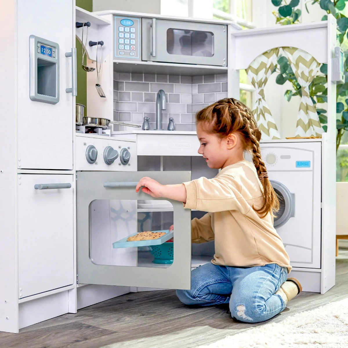 Ultimate Corner Play Kitchen - White - Image 10