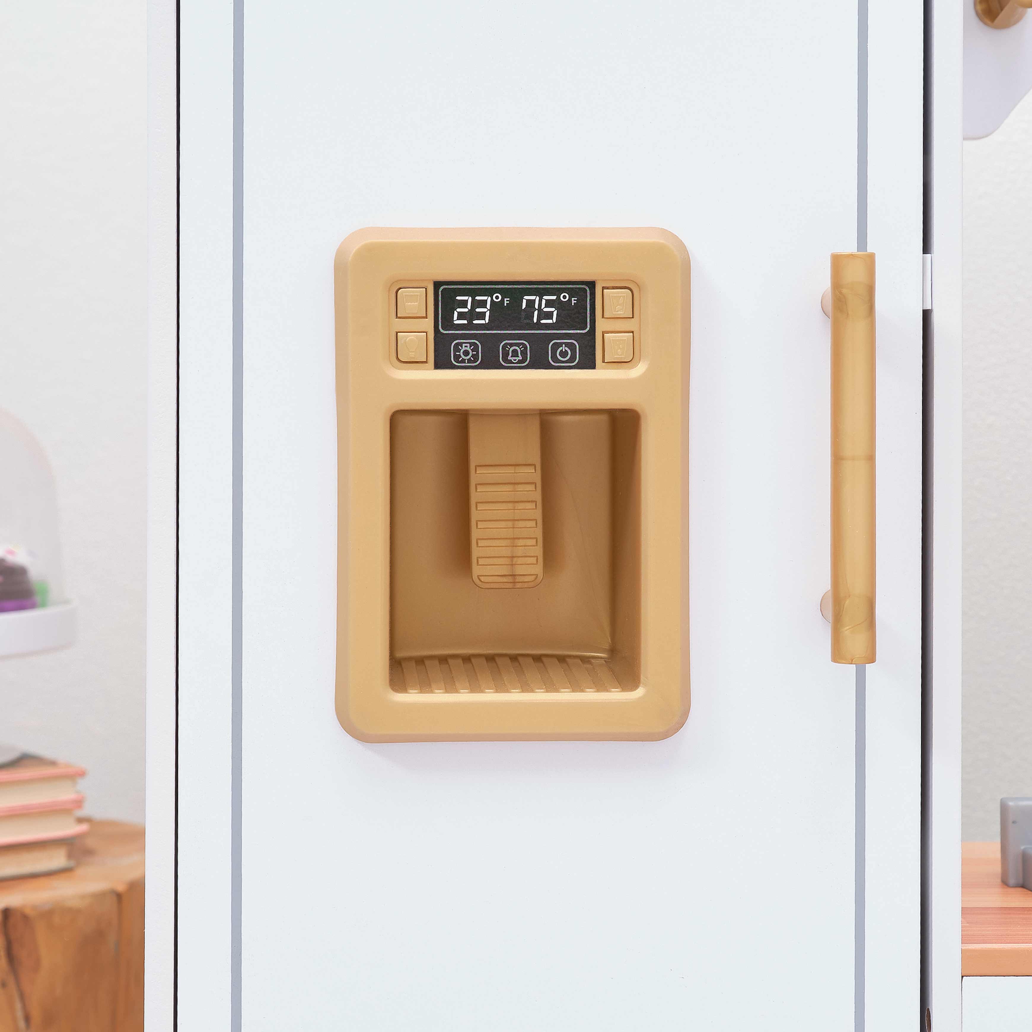 Ultimate Corner Wooden Play Kitchen with Lights & Sounds - Image 12