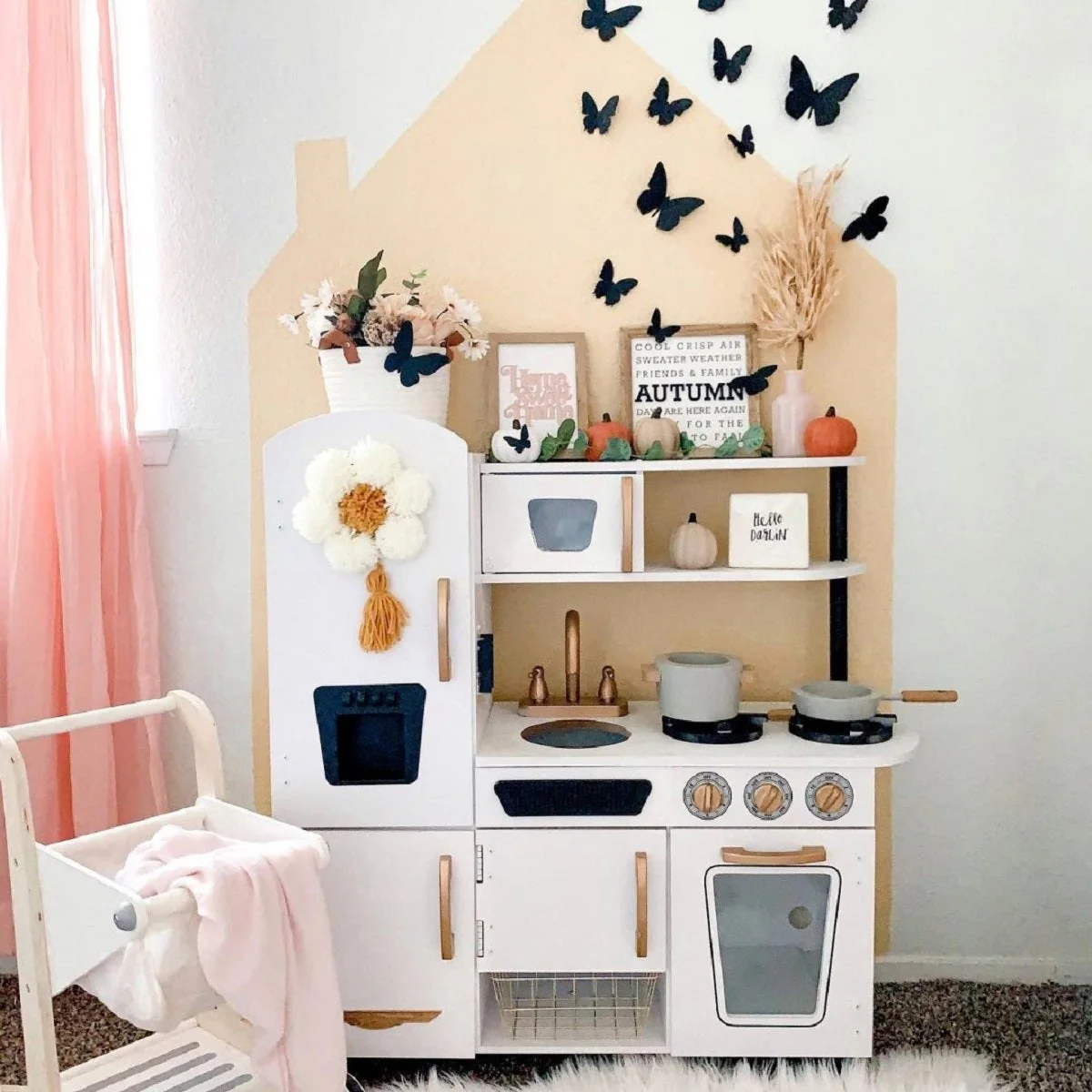 Vintage Play Kitchen - White - Image 21