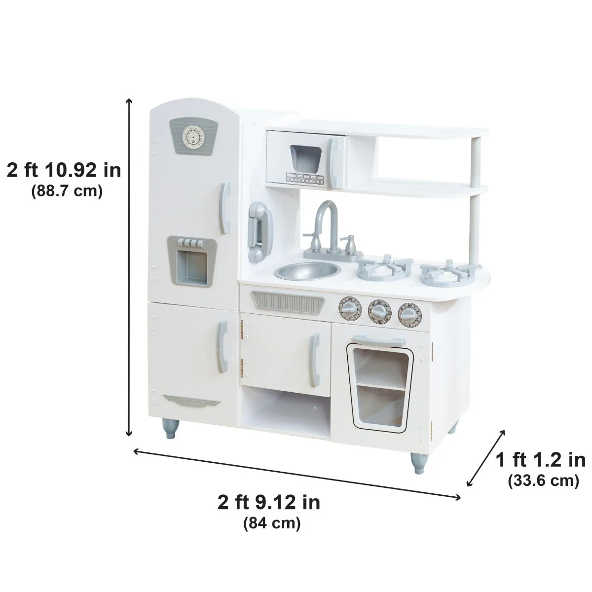 Vintage Play Kitchen - White - Image 22