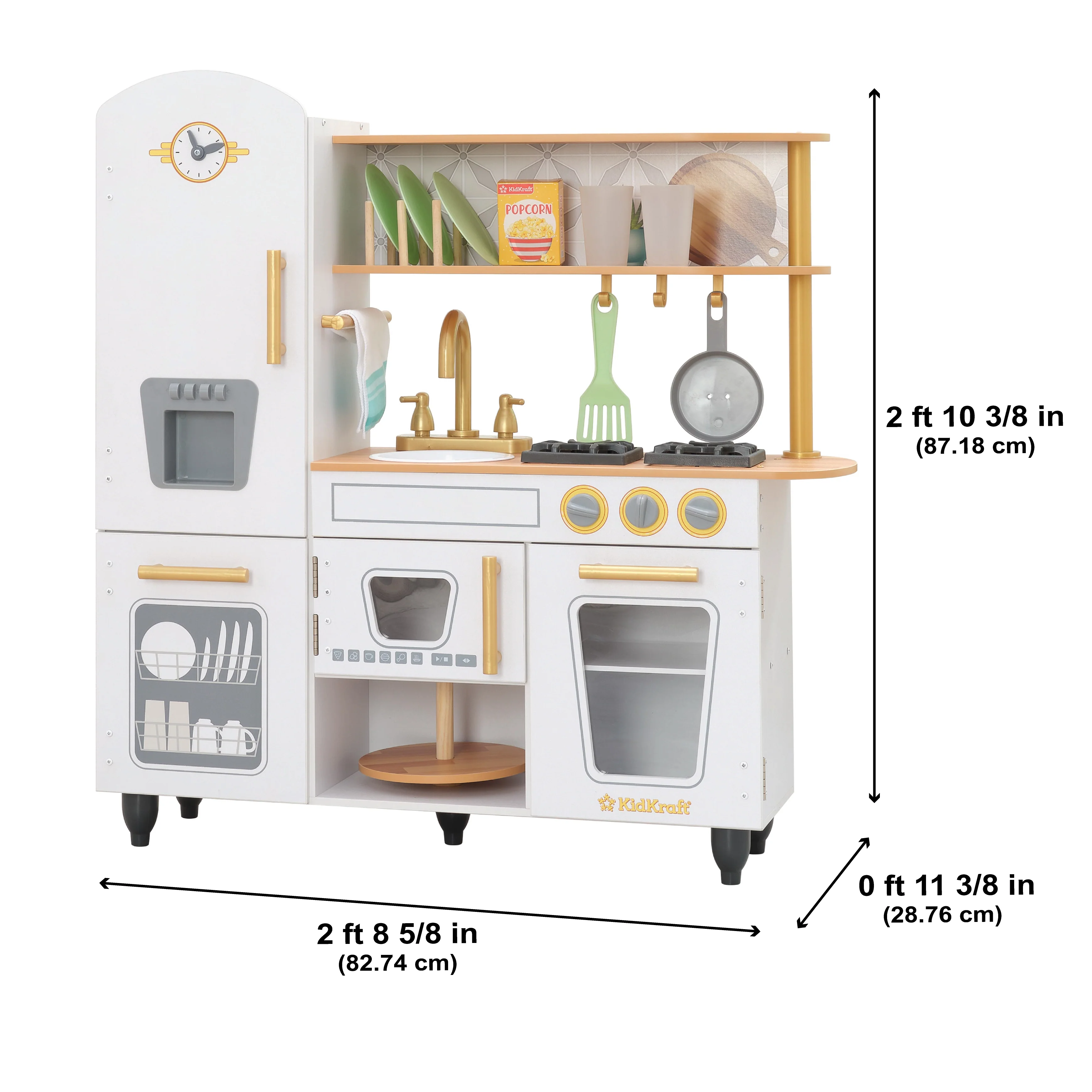 Vintage Play Kitchen - White - Image 12