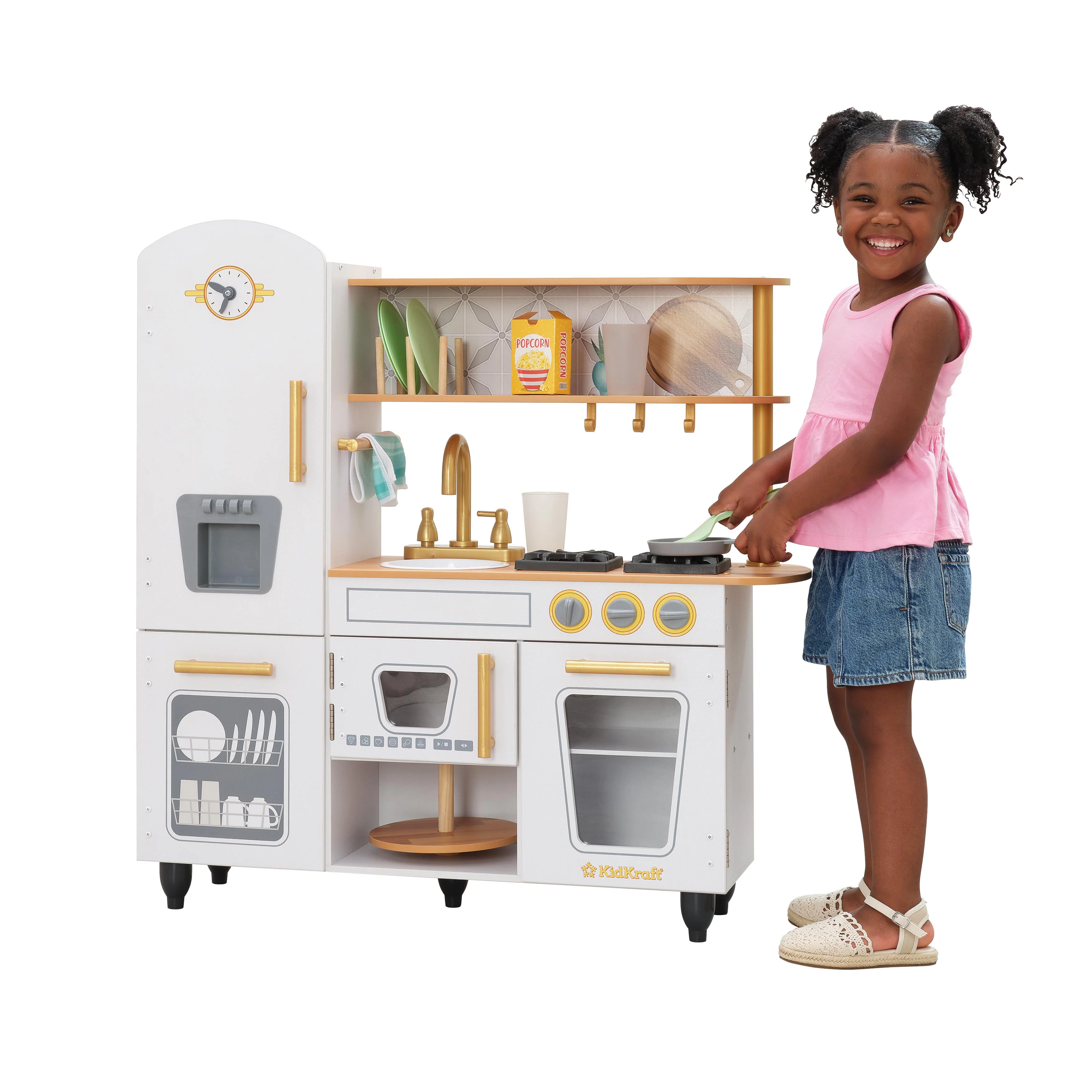 Vintage Play Kitchen - White - Image 14